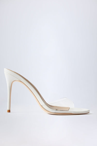 Amandine | Almond-Toe Heeled Mules