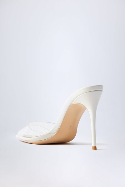 Amandine | Almond-Toe Heeled Mules