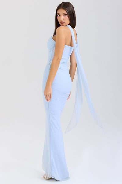 Hallie | Corset with Neck Scarf